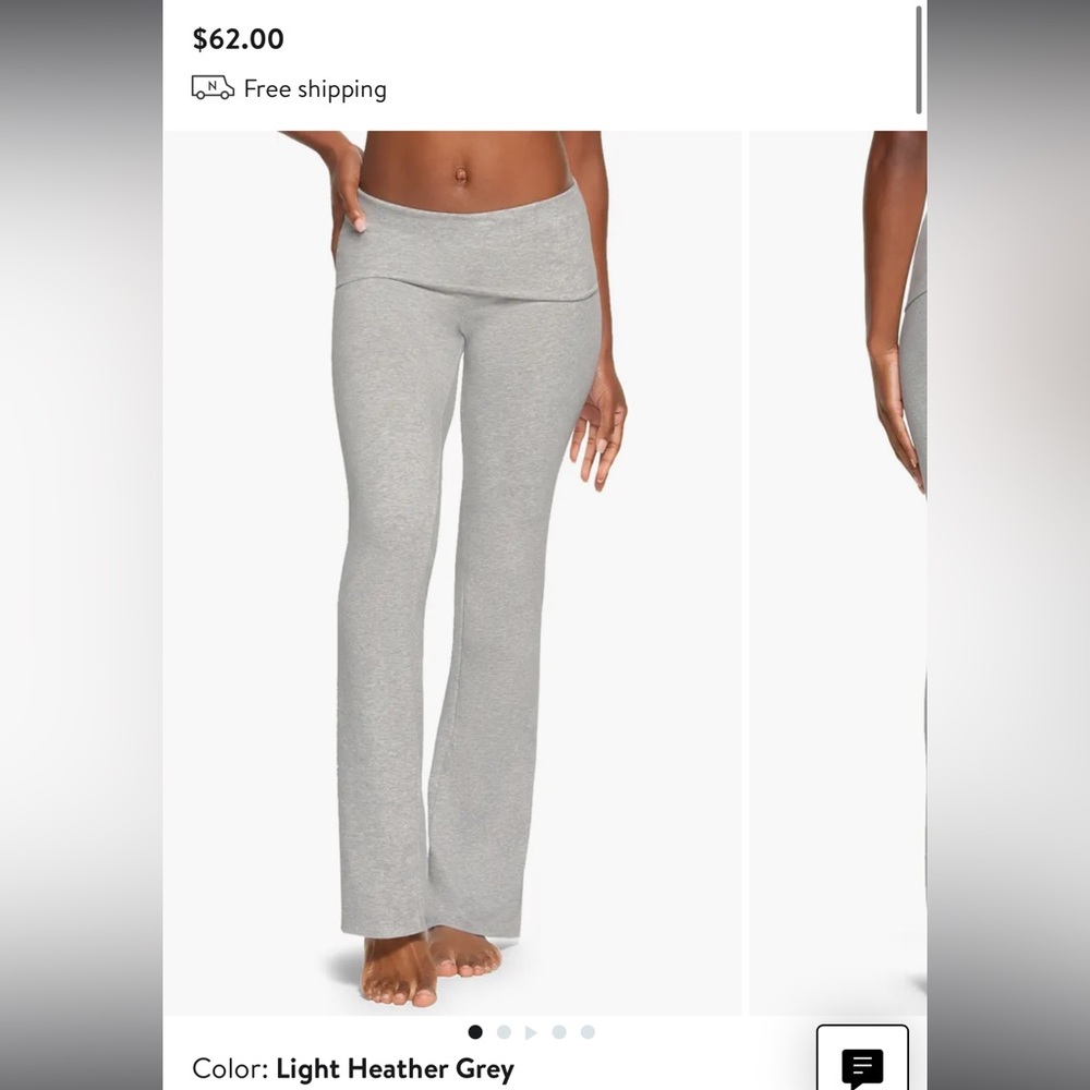 Skims fold over pants